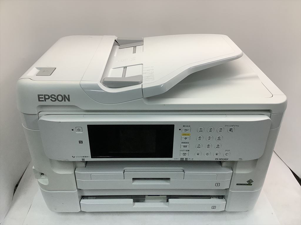 エプソン (EPSON) A3ビジネスインクジェットFAX複合機 PX-M5081F 5)a3インクジェットビジネス向け fax付  (2段給紙・最大501枚)